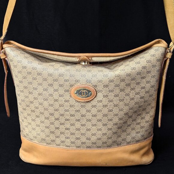 GUCCI MicroGG Vintage Bag + Pouch + Wallet + Etui + Coin Purse + Keyholder SET - Picture 16 of 16